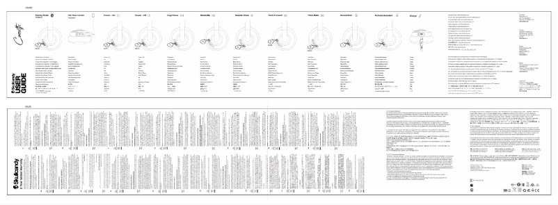 Page n°1 - Manuel utilisateur Skullcandy Cassette