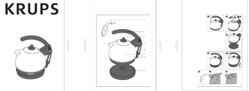 Image de la première page du manuel de l'appareil F854