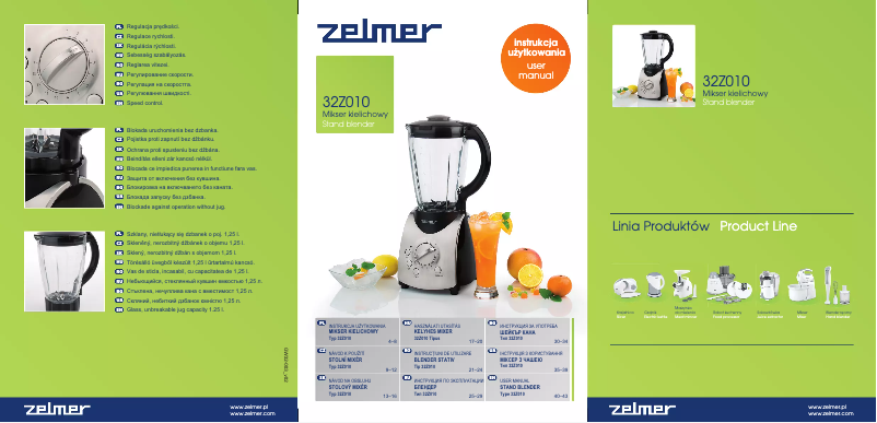 Page 1 de la notice Manuel utilisateur Zelmer 32Z010