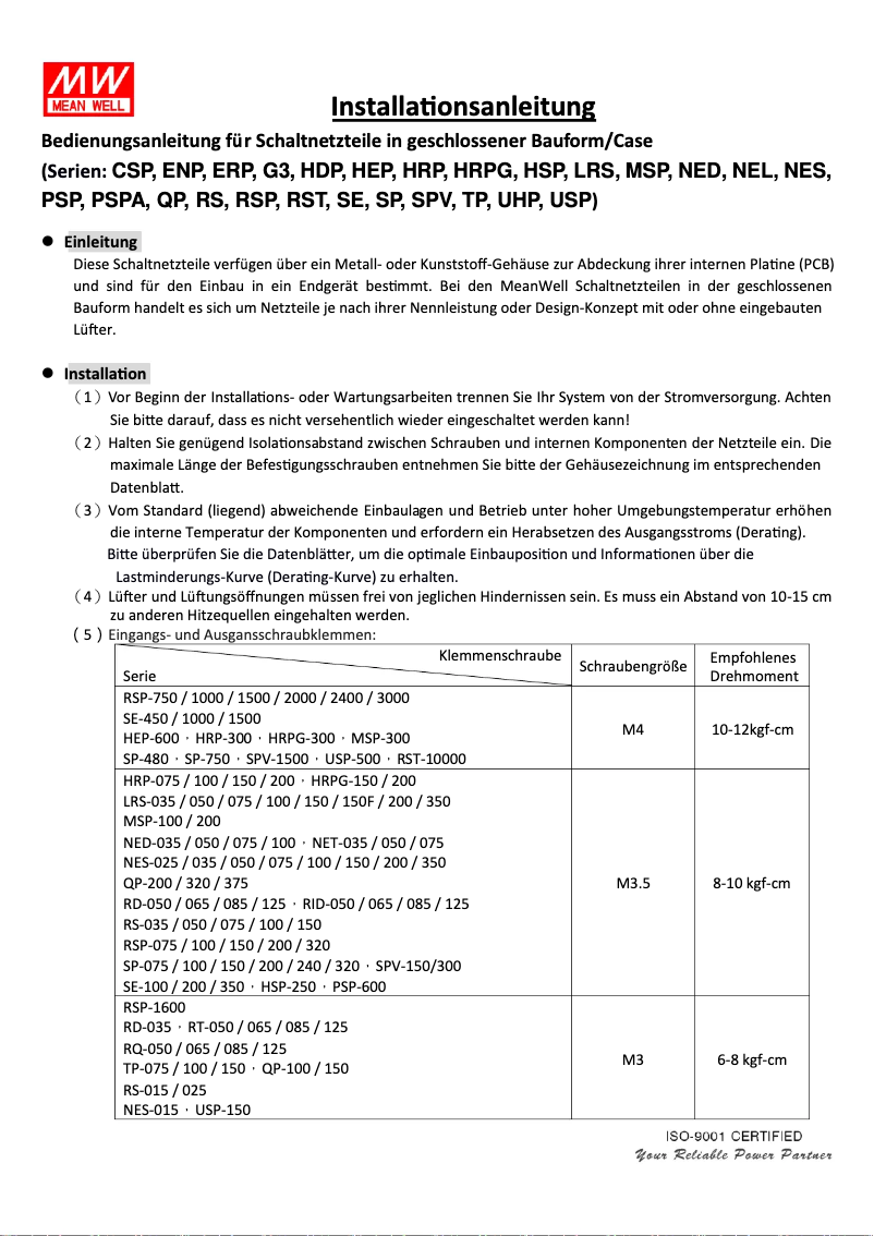 Image de la première page du manuel de l'appareil RS-100