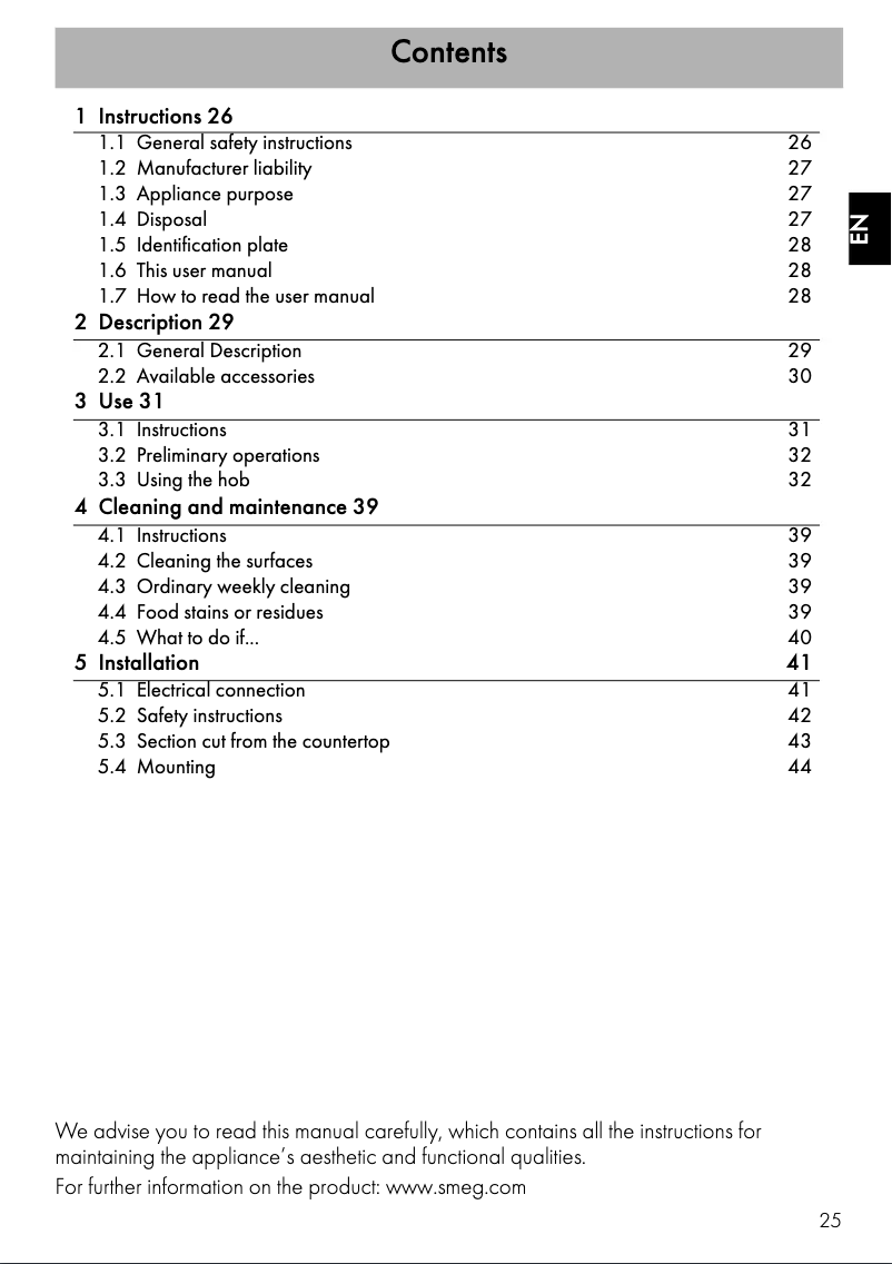 Image de la première page du manuel de l'appareil SI5641D