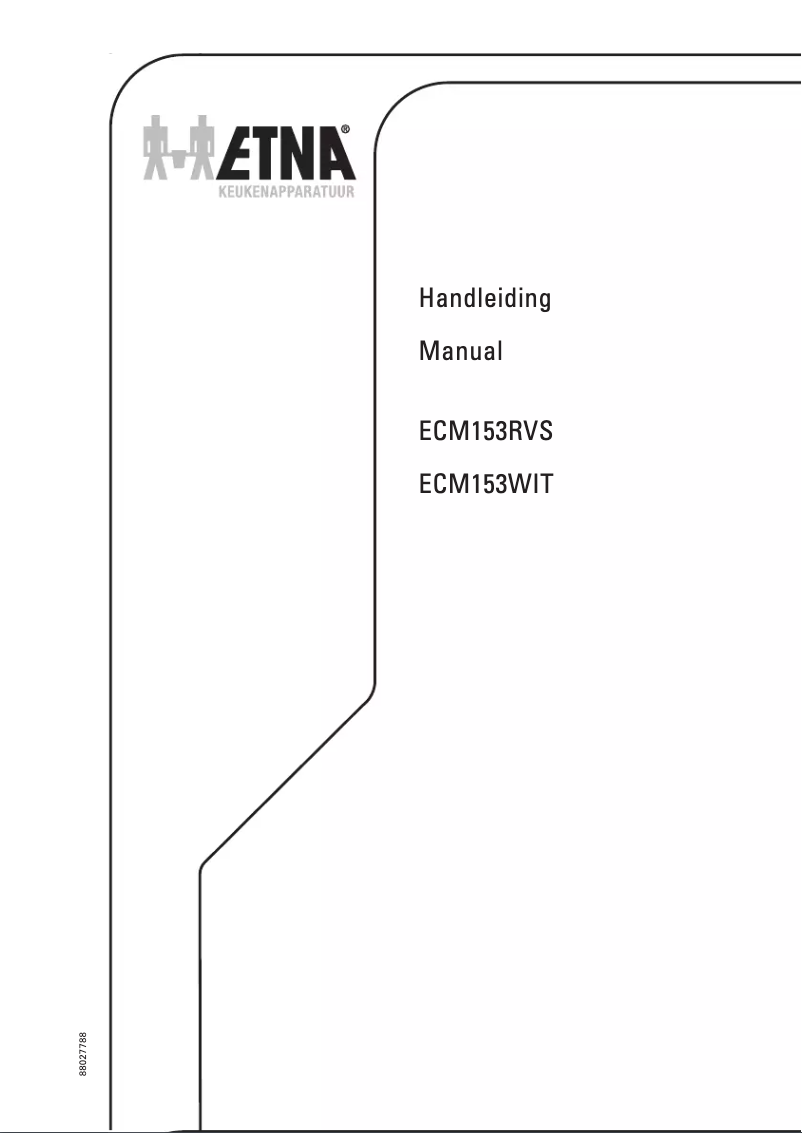 Page 1 de la notice Manuel utilisateur Etna ECM153