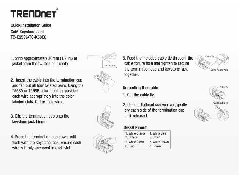Página 1 del manual Manual de usuario TRENDnet TC-K50C6
