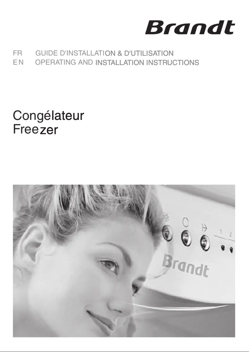 Page 1 de la notice Manuel utilisateur Brandt UD2322