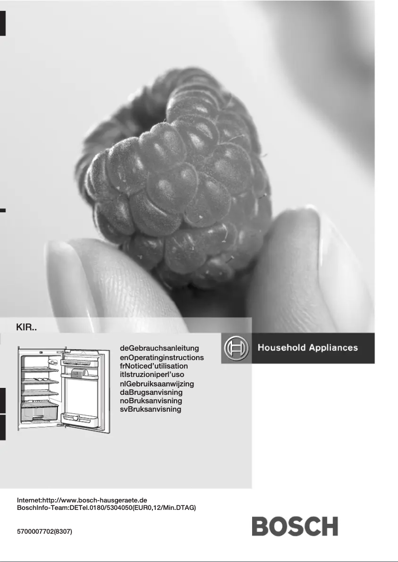 Image de la première page du manuel de l'appareil KIR20441FF