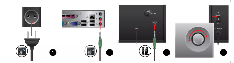 Page 1 de la notice Manuel utilisateur Sweex SP210