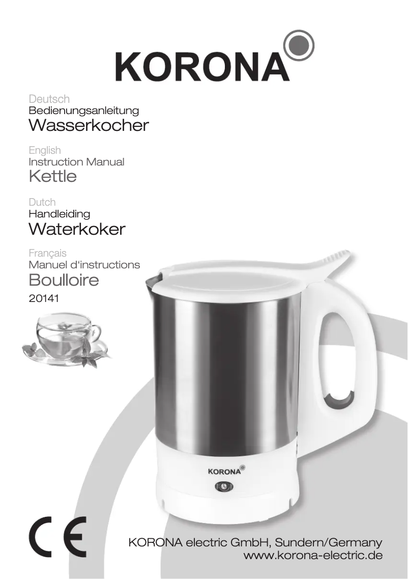 Page n°1 - Manuel utilisateur Korona 20141
