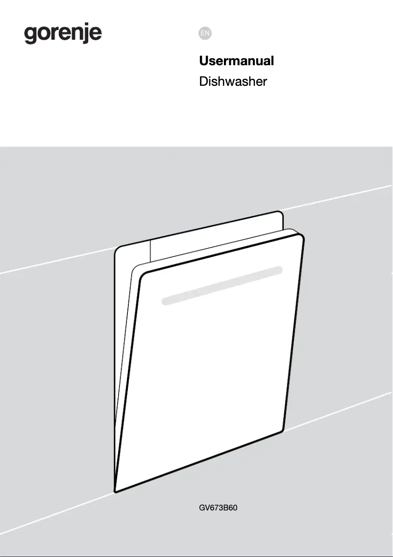 Page n°1 - Manuel utilisateur Gorenje GV673B60