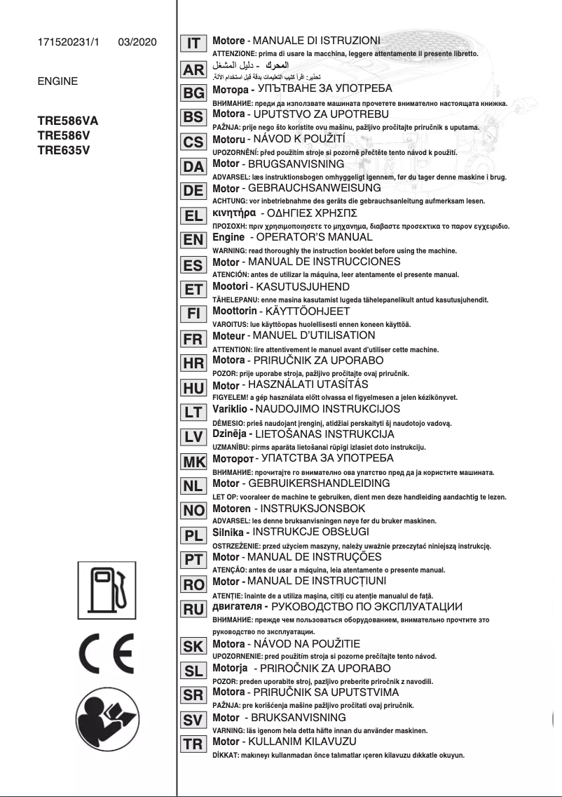 Page n°1 - Manuel utilisateur Stiga Estate 6102 HW2
