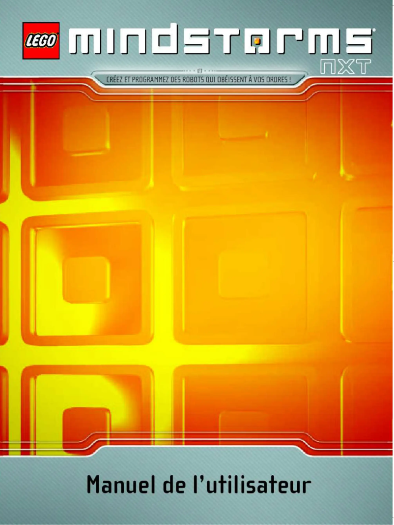 Page 1 de la notice Manuel utilisateur Lego Mindstorms NXT 8527