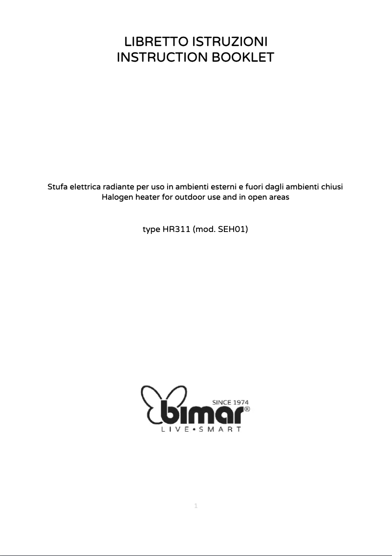 Image de la première page du manuel de l'appareil HR311