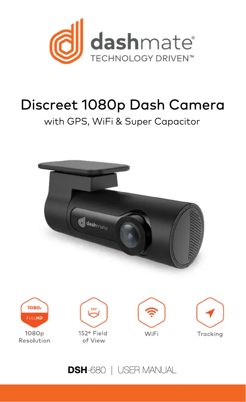 Image de la première page du manuel de l'appareil DSH-680