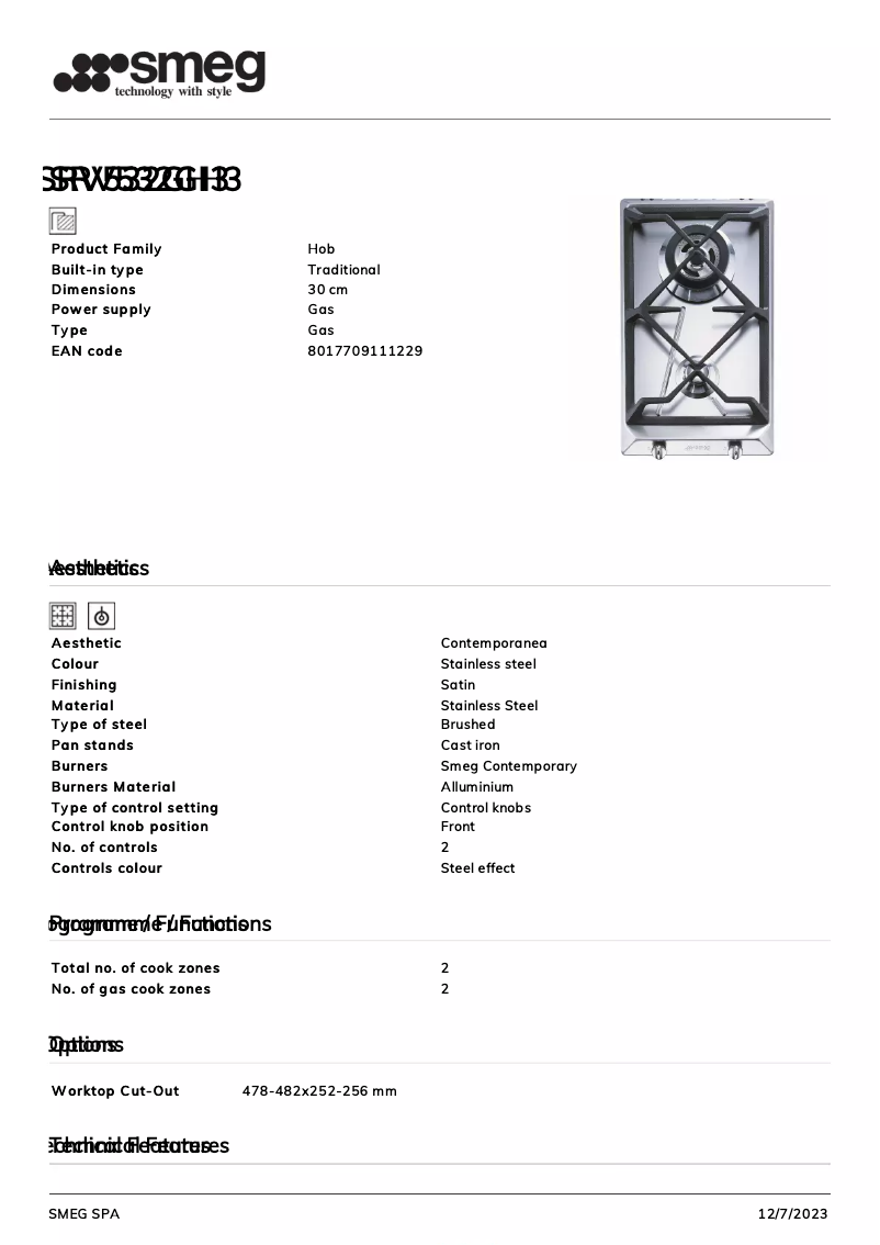 Imagen de la primera página del manual del dispositivo SRV532GH3