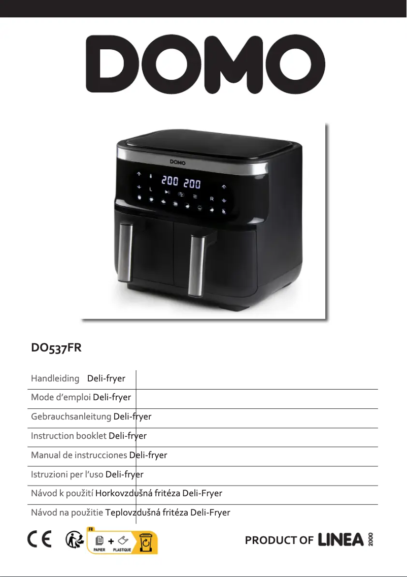 Image de la première page du manuel de l'appareil DO537