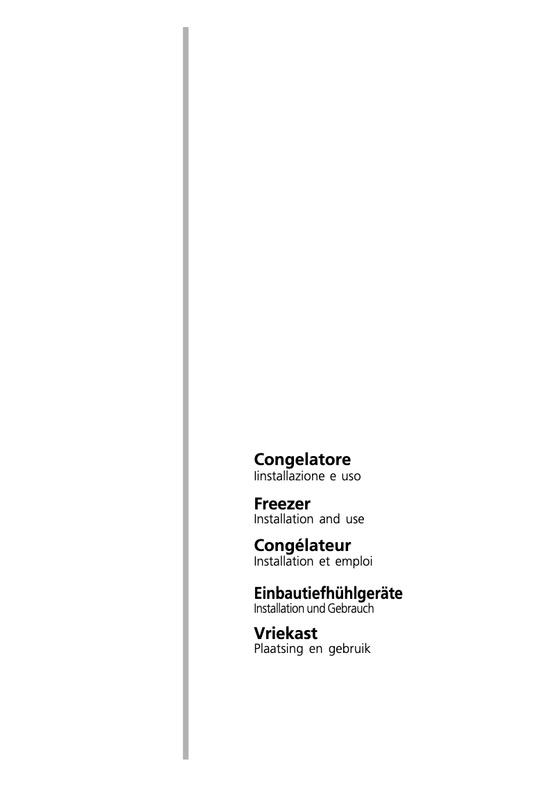 Page 1 de la notice Manuel utilisateur Smeg VR120B