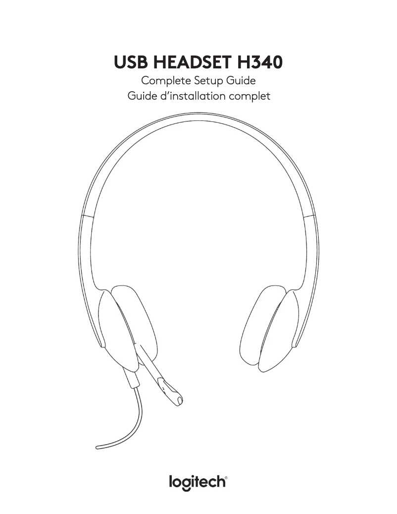 Page n°1 - Manuel utilisateur Logitech H340