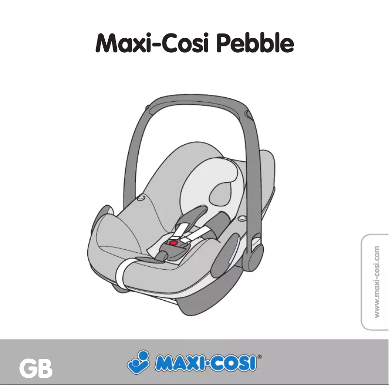 Page 1 de la notice Manuel utilisateur Maxi-Cosi Pebble