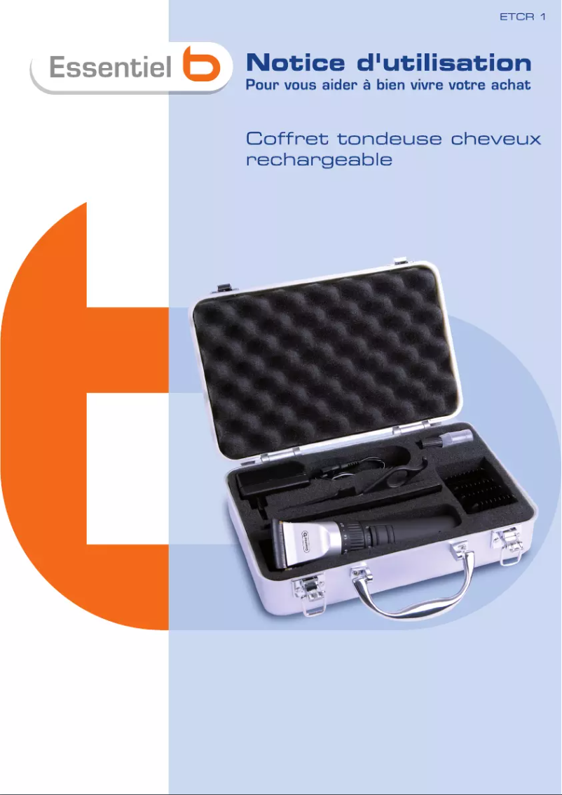 Imagen de la primera página del manual del dispositivo ETCR 1