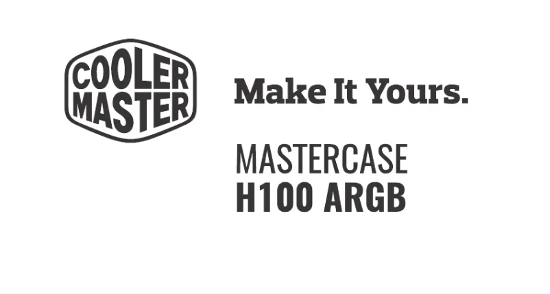 Página 1 del manual Manual de usuario Cooler Master Mastercase H100