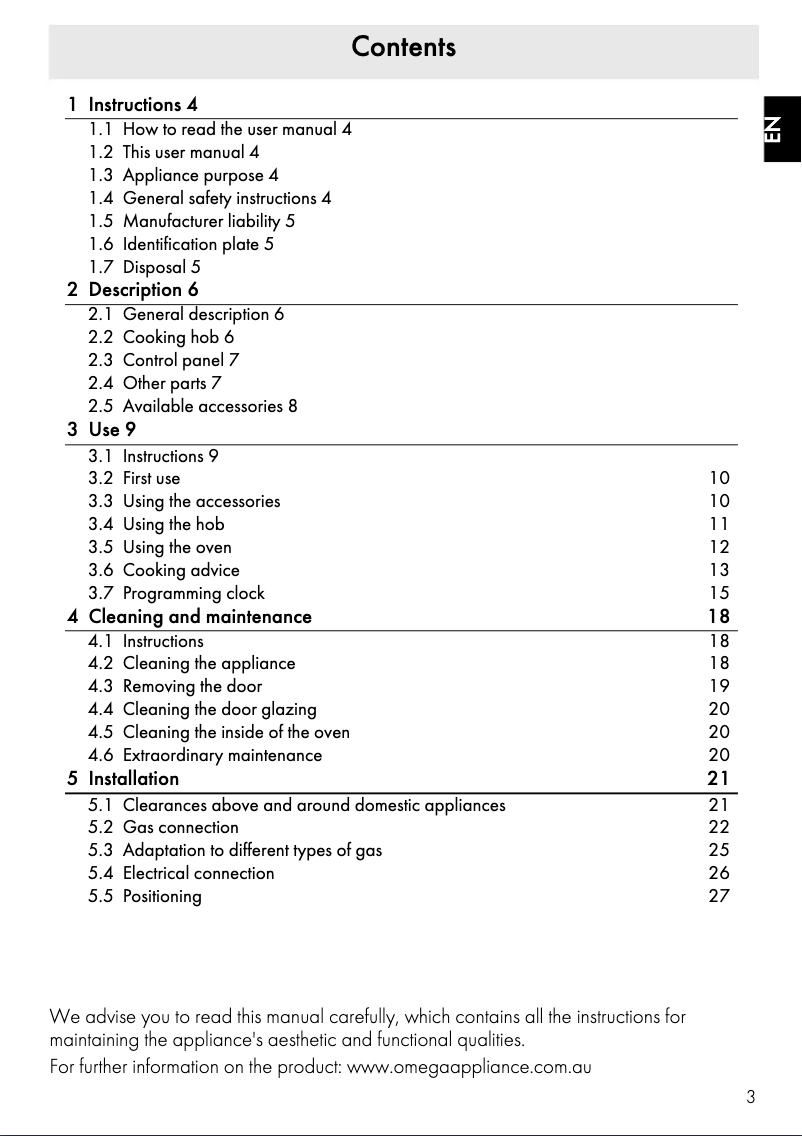 Image de la première page du manuel de l'appareil OF901XZ