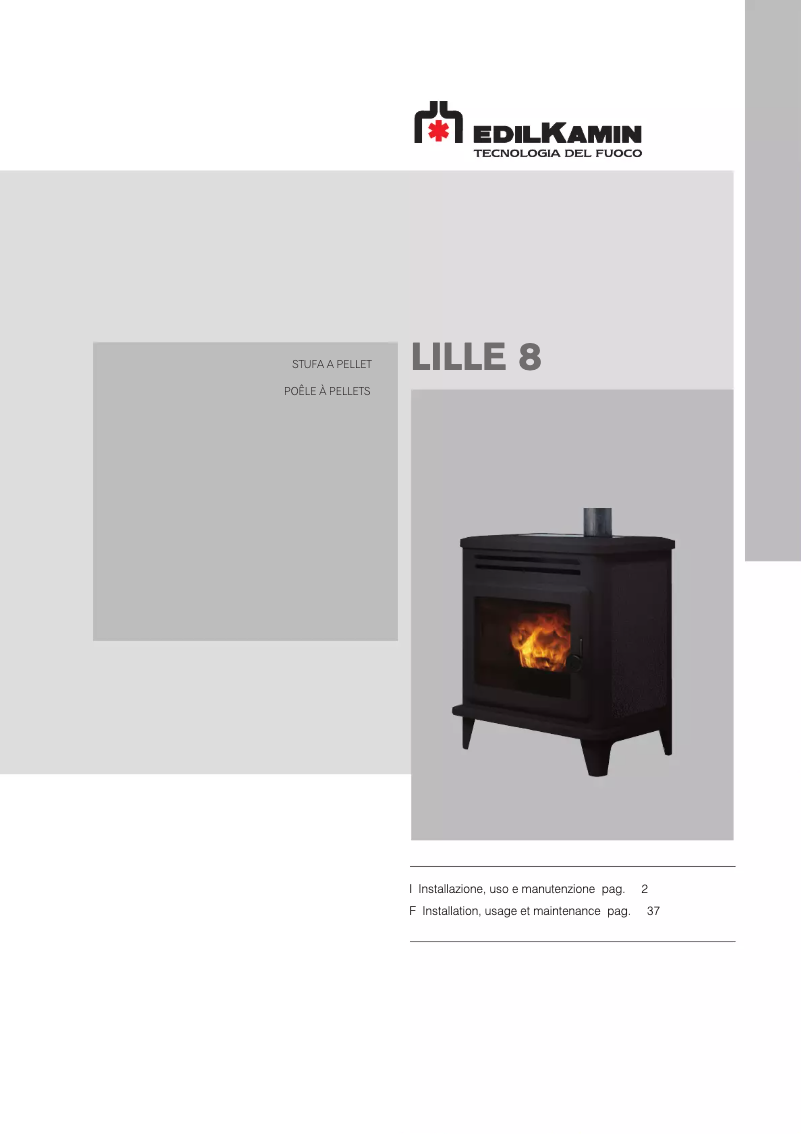 Page n°1 - Manuel utilisateur Edilkamin LILLE 5