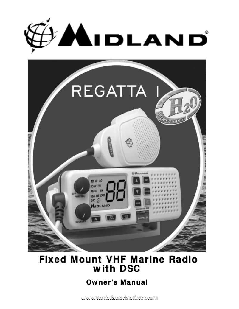 Page n°1 - Manuel utilisateur Midland Regatta 1-B