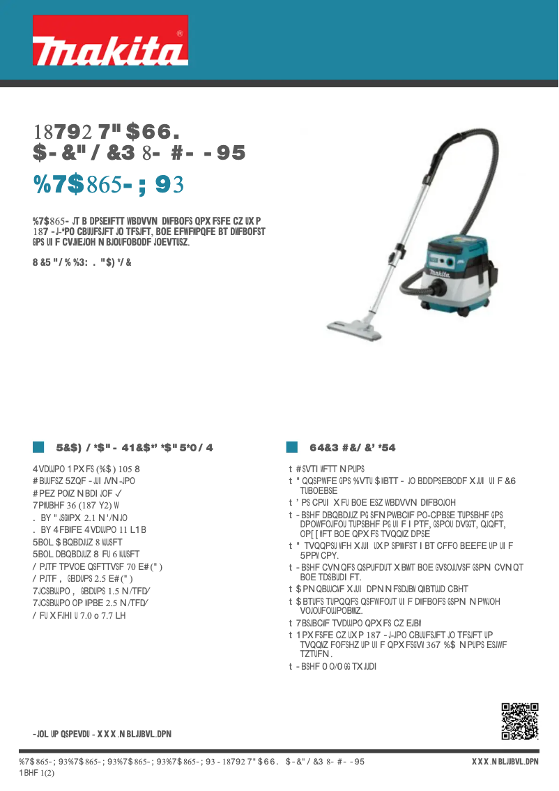 Image de la première page du manuel de l'appareil DVC865LZX3