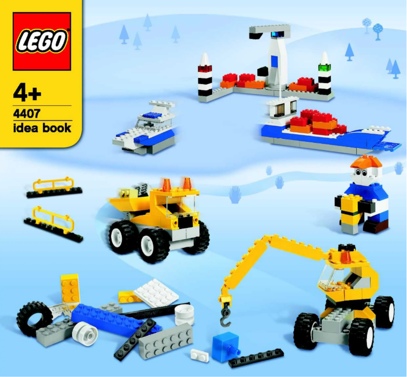 Page 1 de la notice Manuel utilisateur Lego Transportation