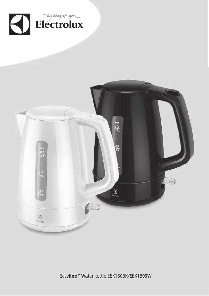 Page n°1 - Manuel utilisateur Electrolux EEK1303K