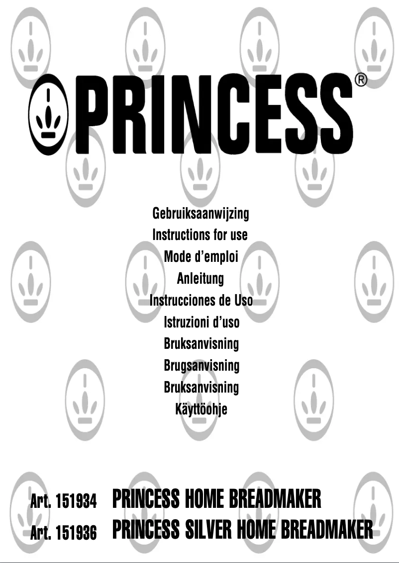 Image de la première page du manuel de l'appareil 151934 Home