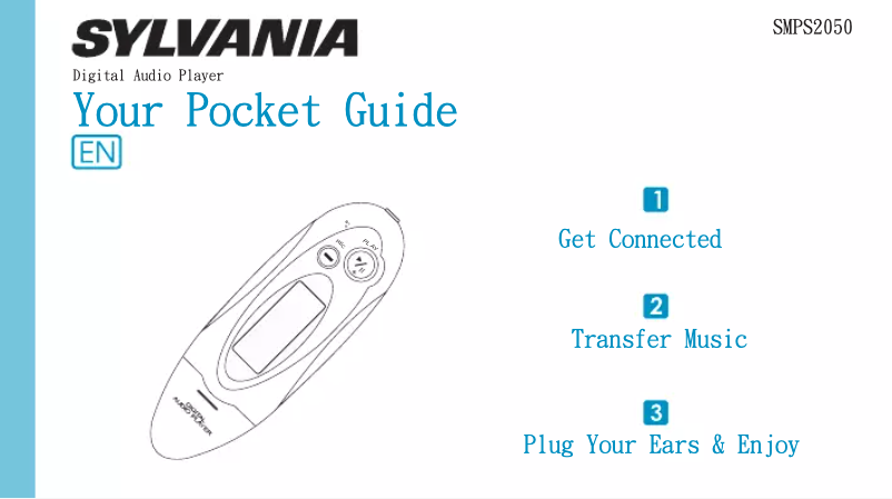 Page 1 de la notice Manuel utilisateur Sylvania SMPS2050
