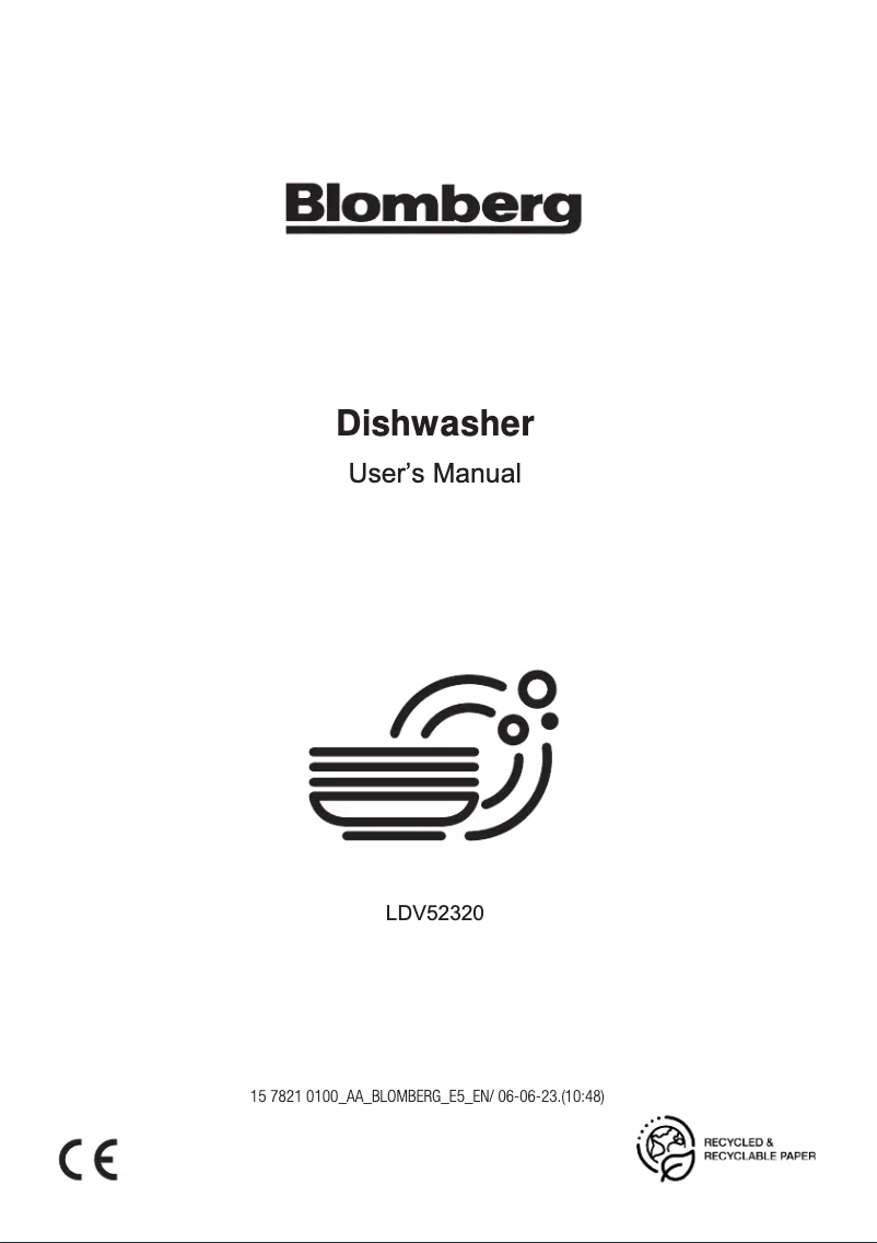 Page n°1 - Mode d'emploi Blomberg LDV52320