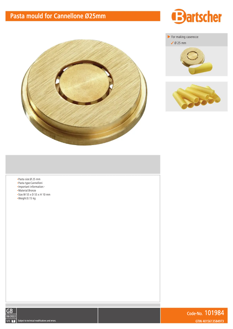 Image de la première page du manuel de l'appareil 101984