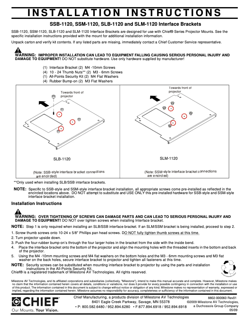 Image de la première page du manuel de l'appareil SSB1120