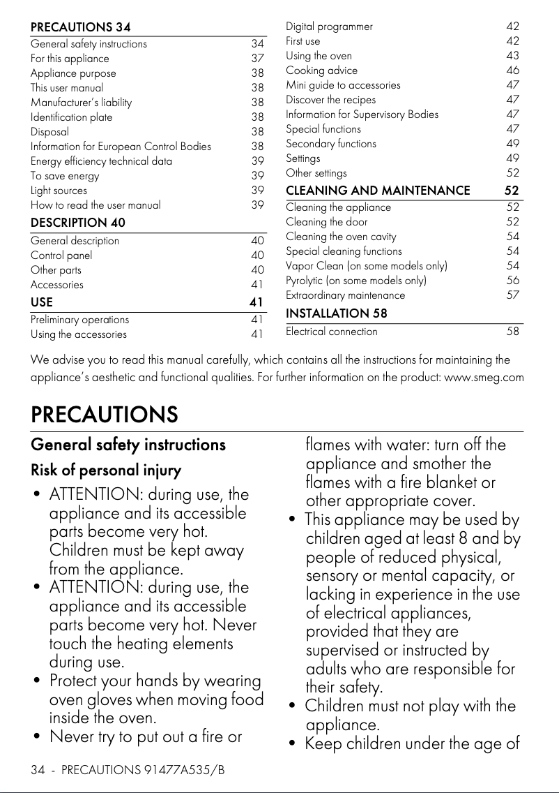 Image de la première page du manuel de l'appareil SF7302TX