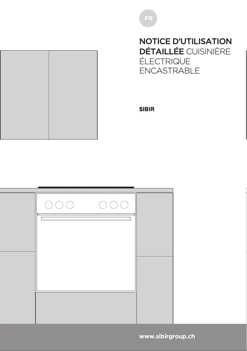 Image de la première page du manuel de l'appareil EH 6110 W