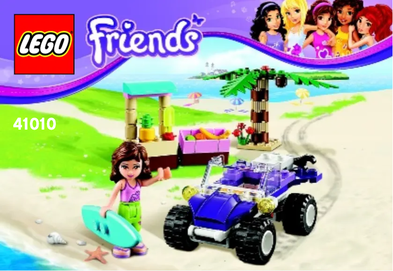 Page n°1 - Manuel utilisateur Lego Friends 41010