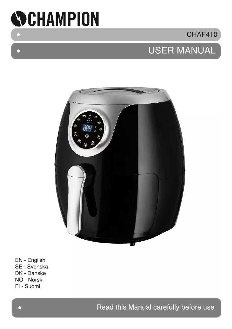 Página 1 del manual Manual de usuario Champion CHAF410