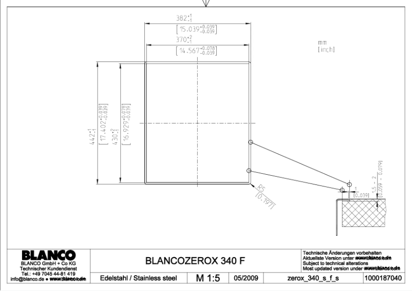 Image de la première page du manuel de l'appareil ZEROX 340-IF/N