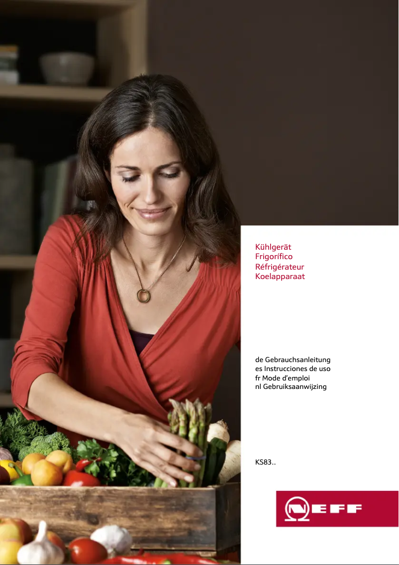 Page n°1 - Manuel utilisateur Neff KS8348I30W