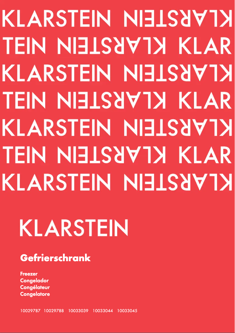 Image de la première page du manuel de l'appareil 10029788