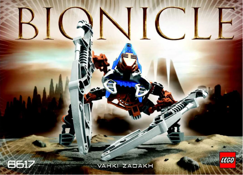 Página 1 del manual Manual de usuario Lego Vahki Zadakh