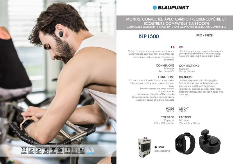 Page n°1 - Manuel utilisateur Blaupunkt BLP1500