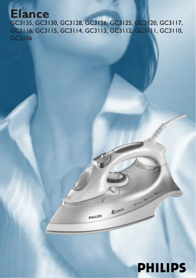 Page n°1 - Manuel utilisateur Philips Elance GC3135
