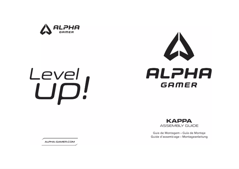 Page n°1 - Manuel utilisateur Alpha Gamer Kappa