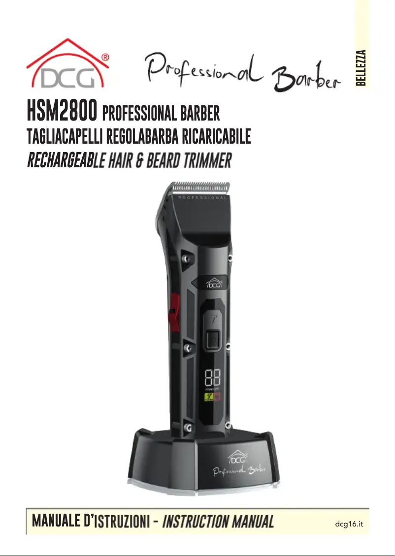 Image de la première page du manuel de l'appareil HSM2800