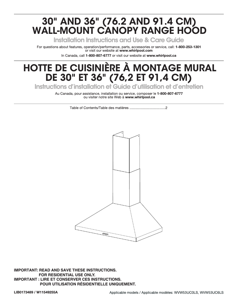 Page 1 de la notice Manuel utilisateur JennAir WVW53UC0LS