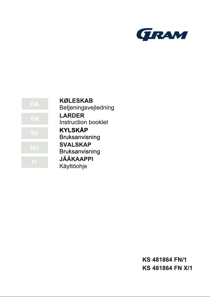 Image de la première page du manuel de l'appareil KS 481864 FN/1