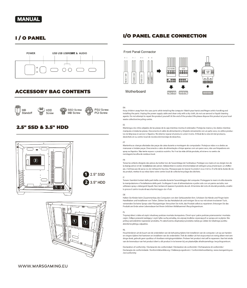 Image de la première page du manuel de l'appareil MCV3