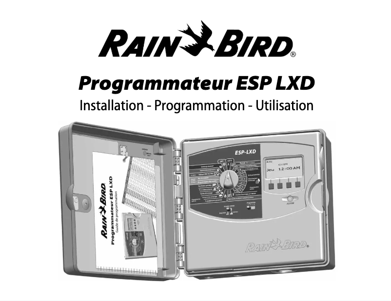 Image de la première page du manuel de l'appareil ESP-LXD